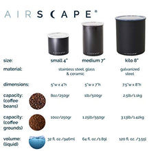 將圖片載入圖庫檢視器 Airscape 咖啡和食物保鮮罐 -專利排閥排出二氧化碳