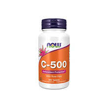 將圖片載入圖庫檢視器 Now Foods 維生素C-500 含玫瑰果｜抗氧化保護｜100顆