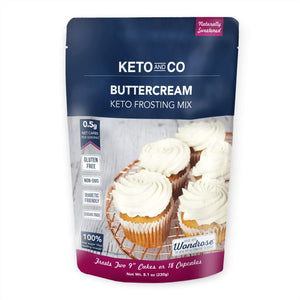 Keto and Co 生酮奶油糖霜粉| 無麩質、無糖、低碳水化合物