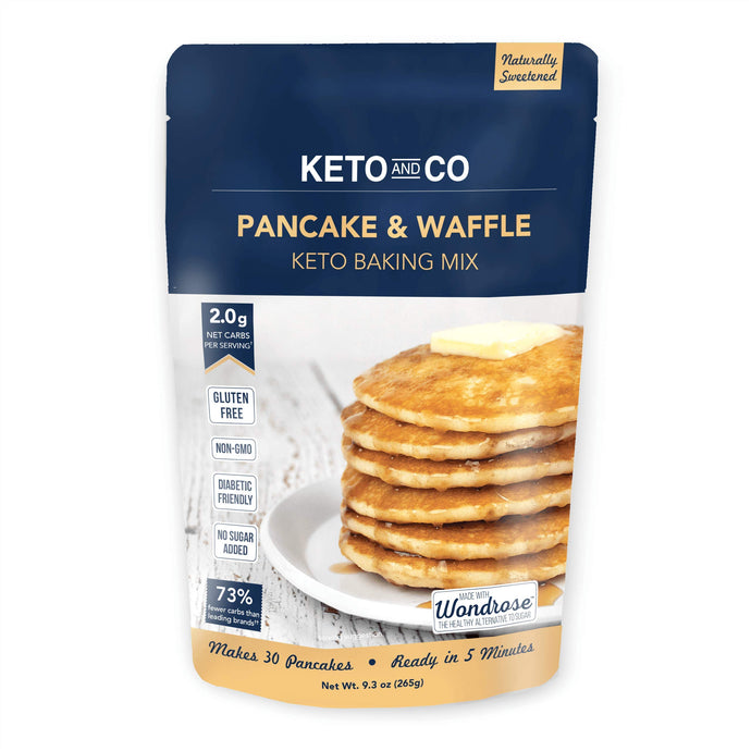 Keto and Co 生酮鬆餅粉| 無麩質、無糖、低碳水化合物